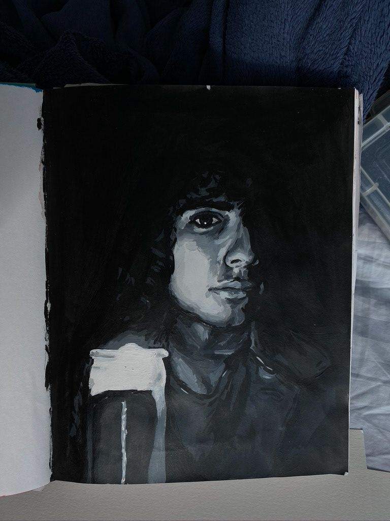 single light source study (2019) [Acrylic]