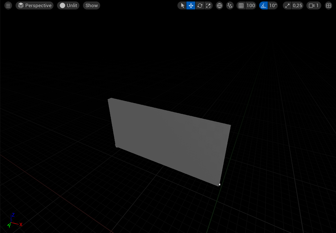 Moving the spline point to create geometry