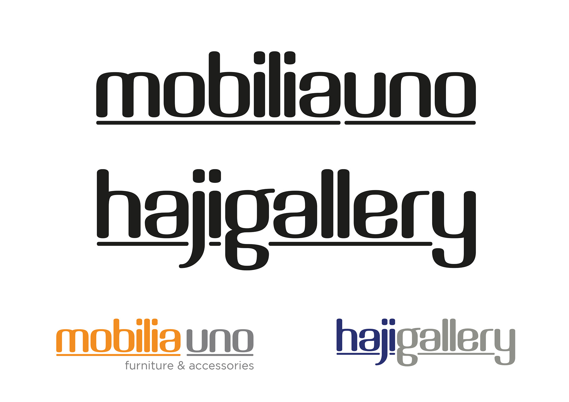 Brand Identity developed for Bahrain based high-end furniture and building supplies retail showrooms