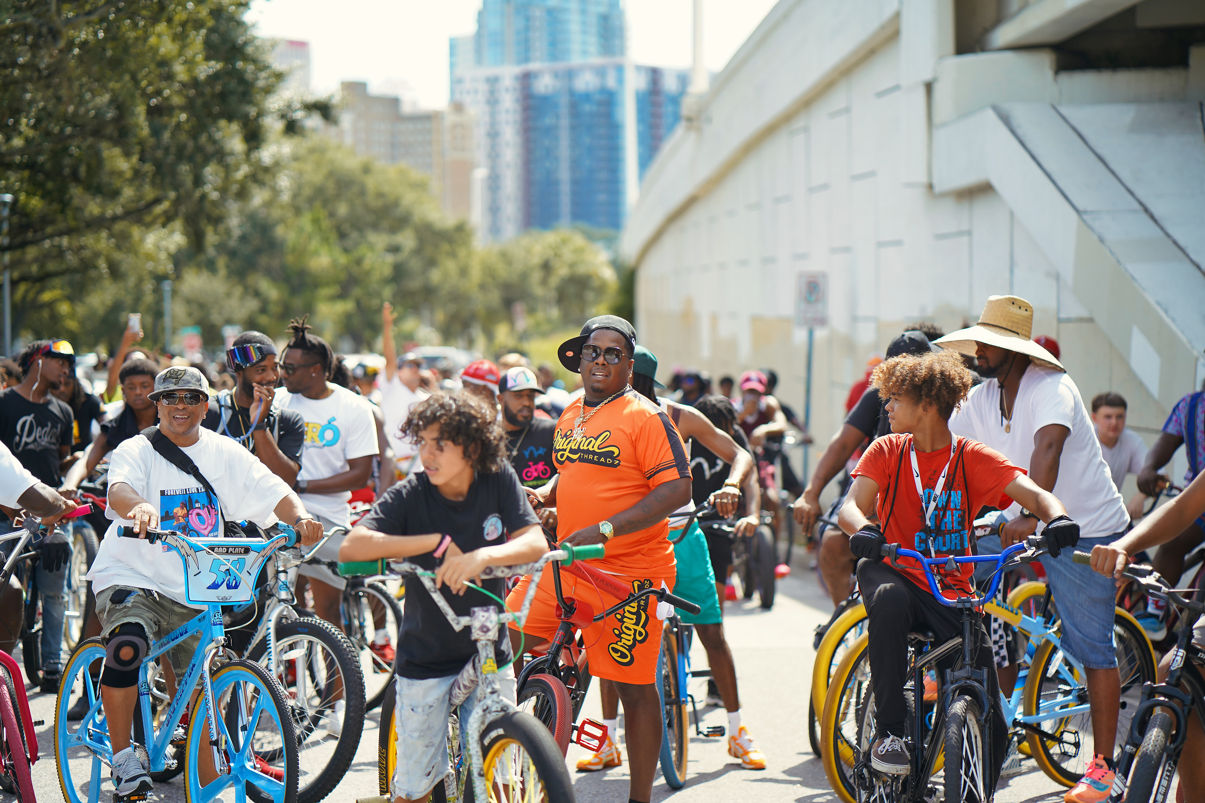 TOM G "PEACE IN THE CITY BIKE RIDE"