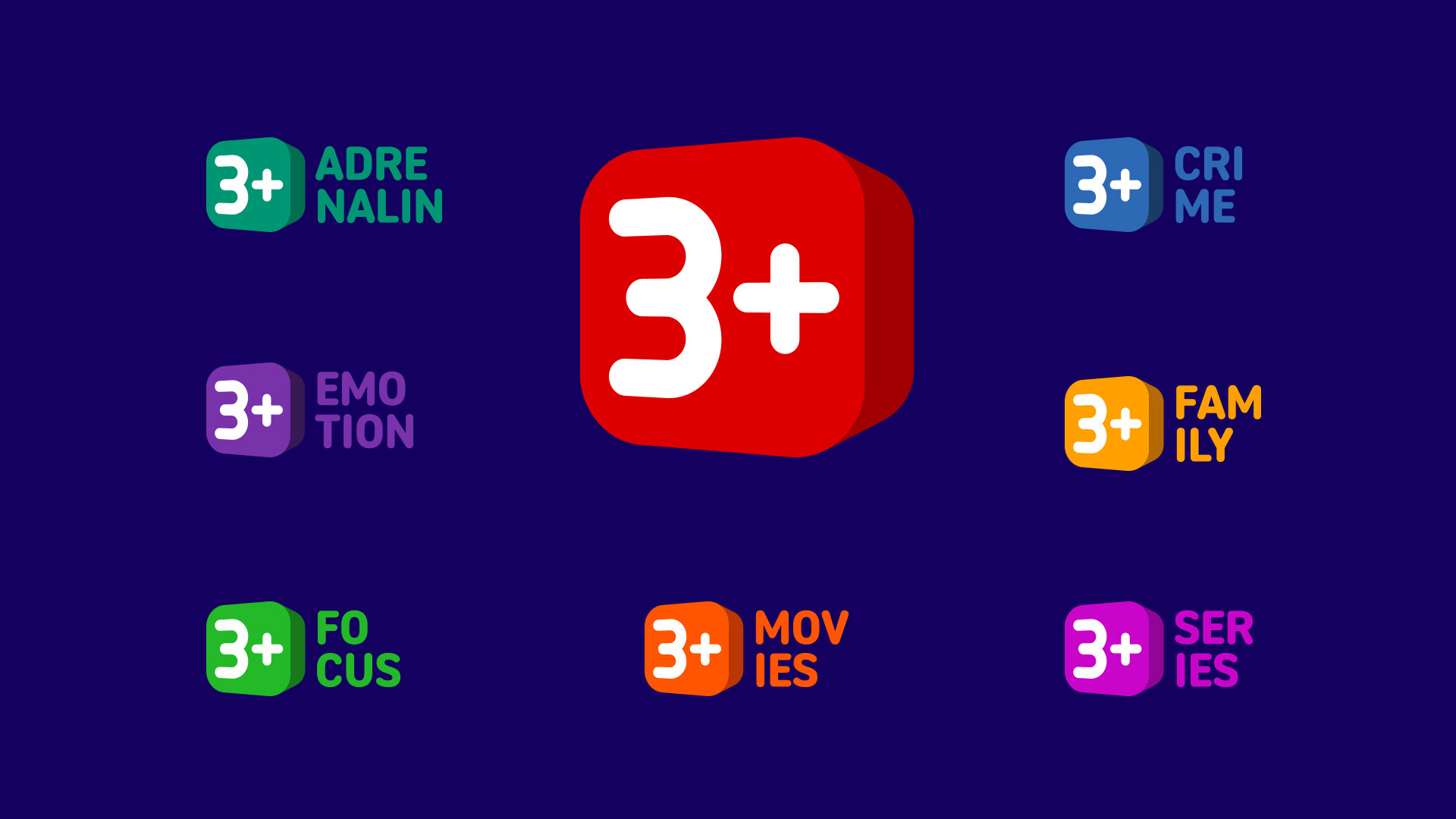 3+ Logo Familie