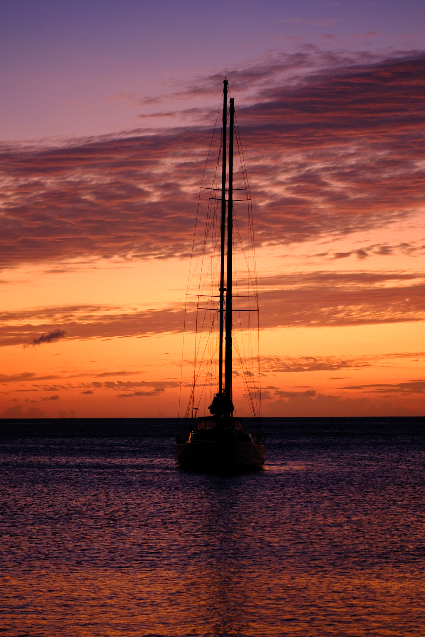 Martinique sunset