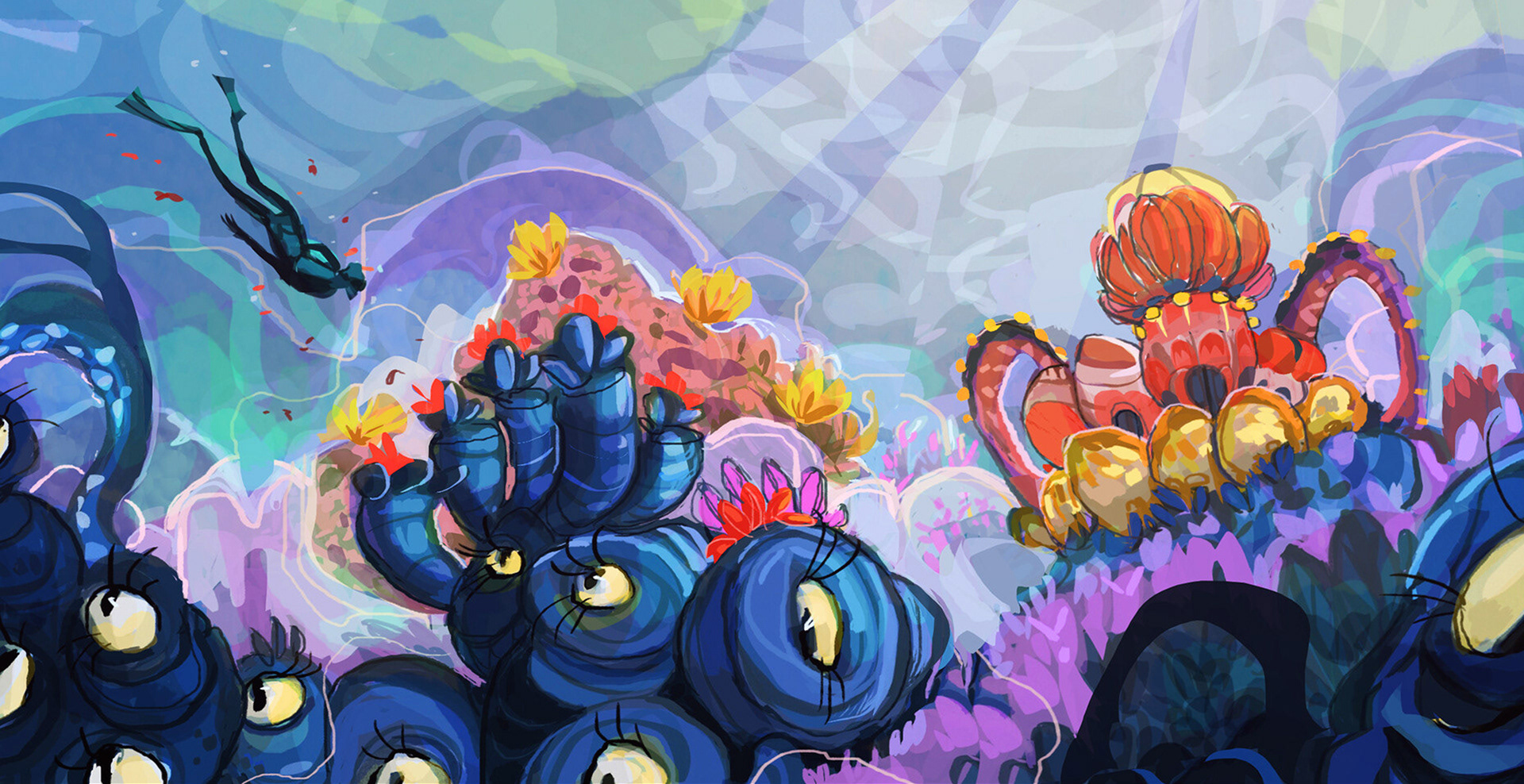 Background color study