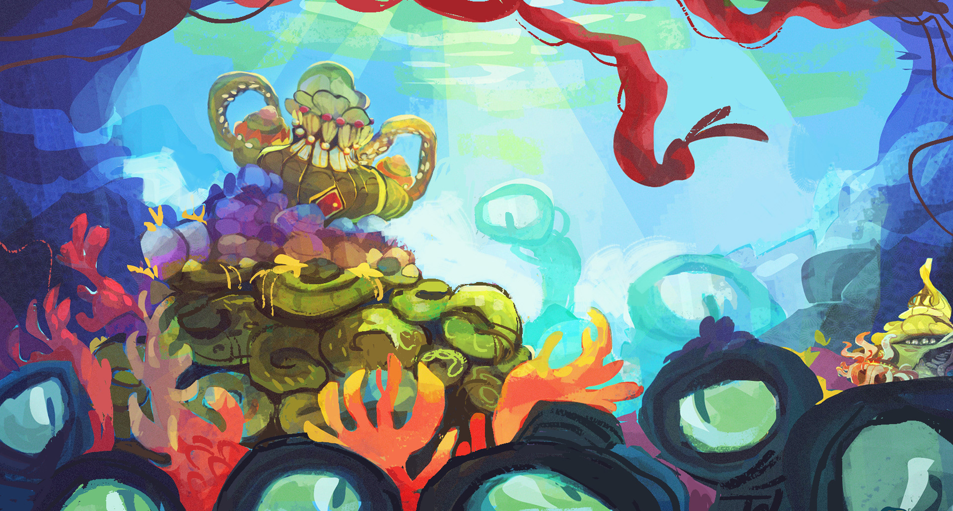 Background color study