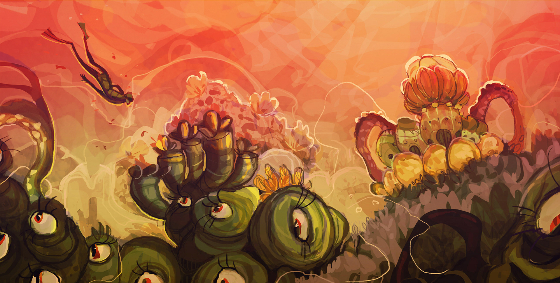 Background color study