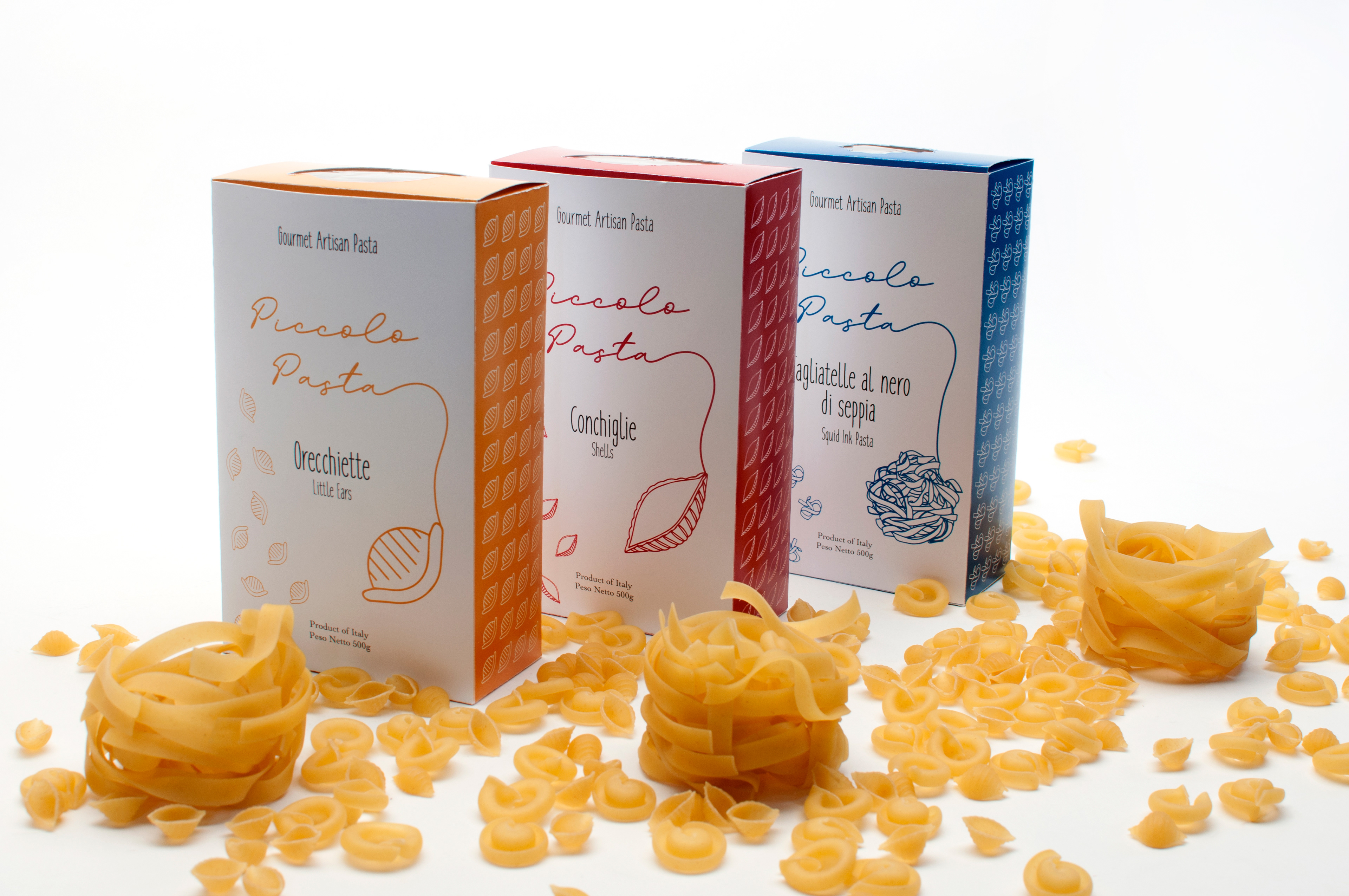 Carol Souza Design - Piccolo Pasta Packaging
