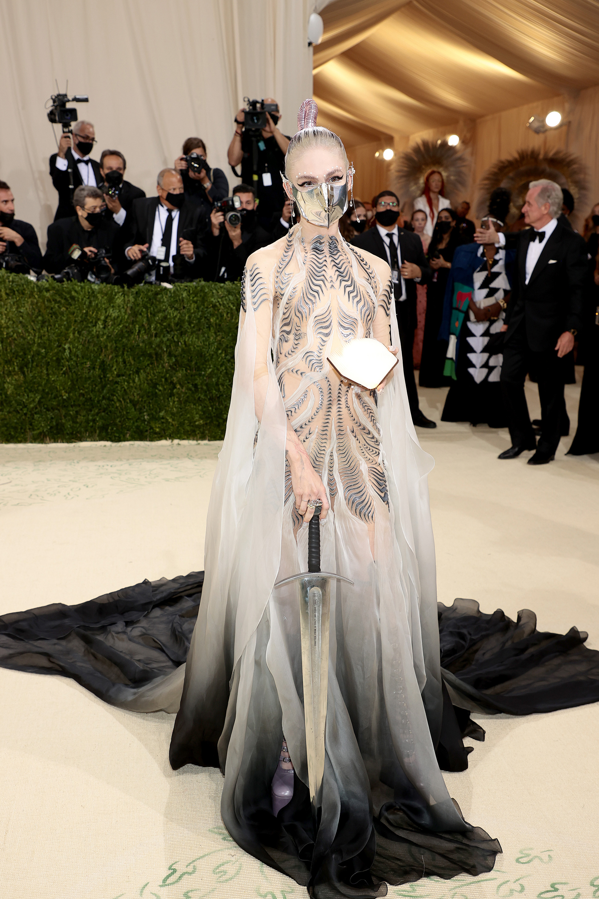Grimes x MET gala