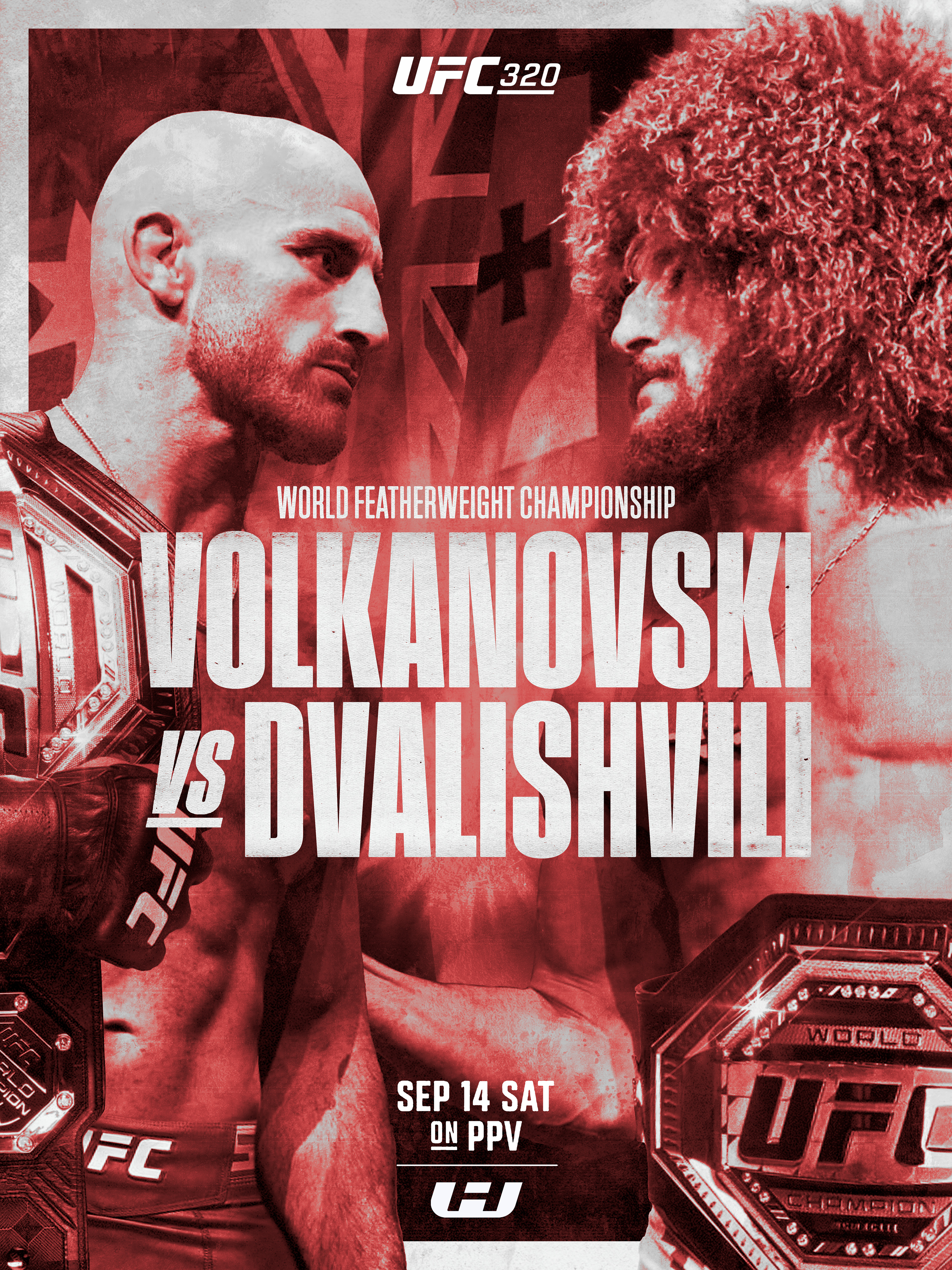UFC Volkanovski vs. Dvalishvili Concept