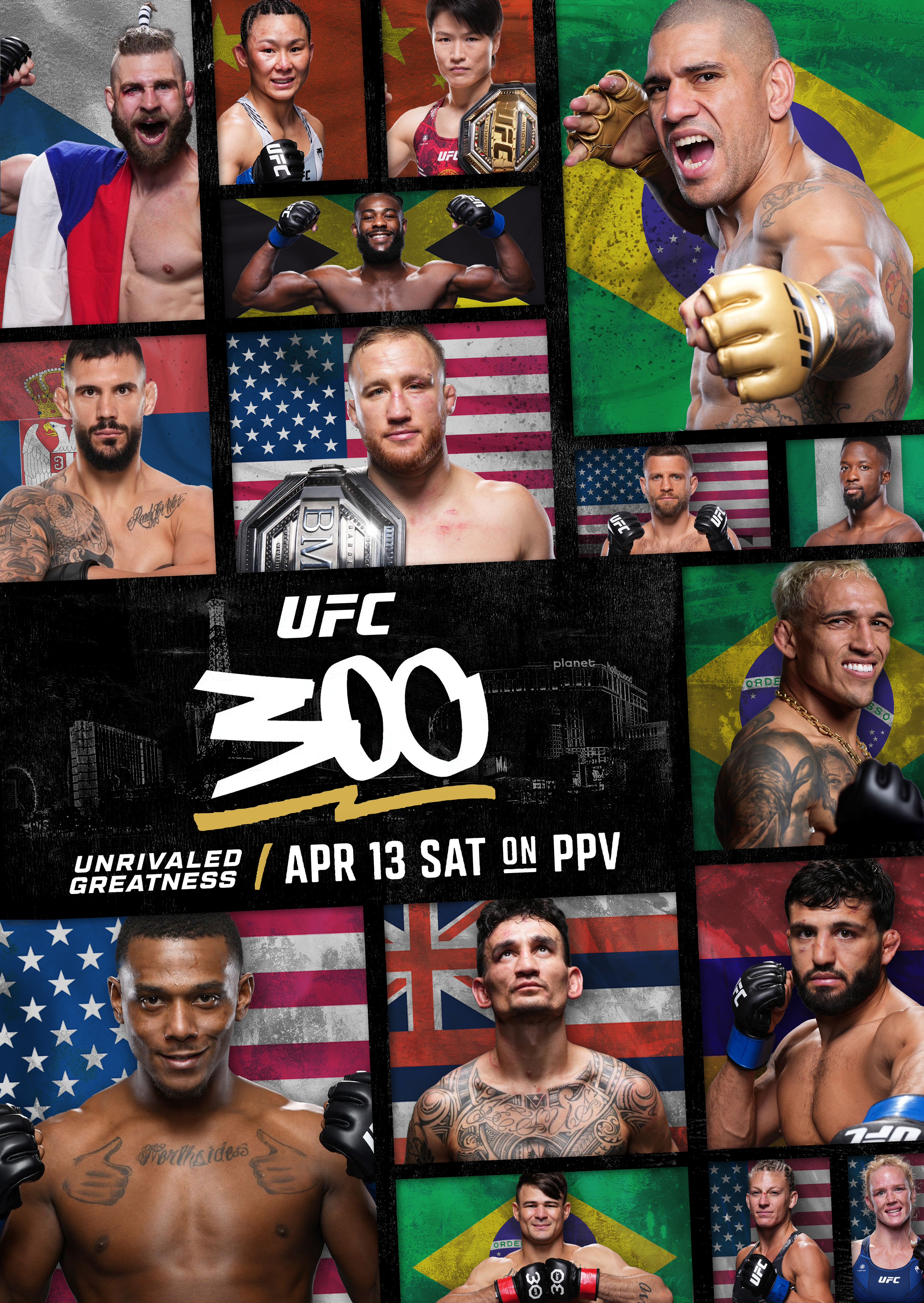 Concept poster for UFC 300