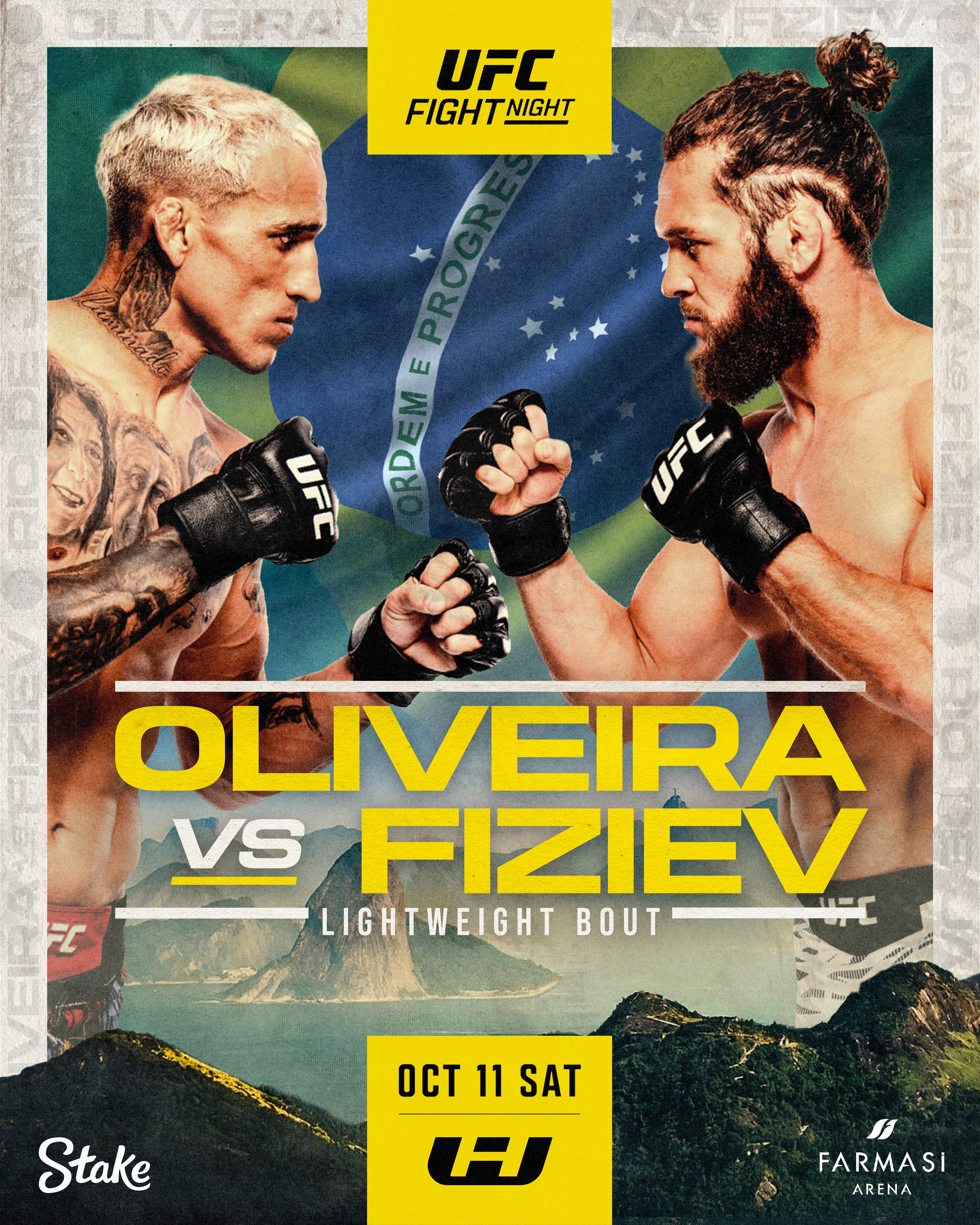 Concept poster for UFC Rio