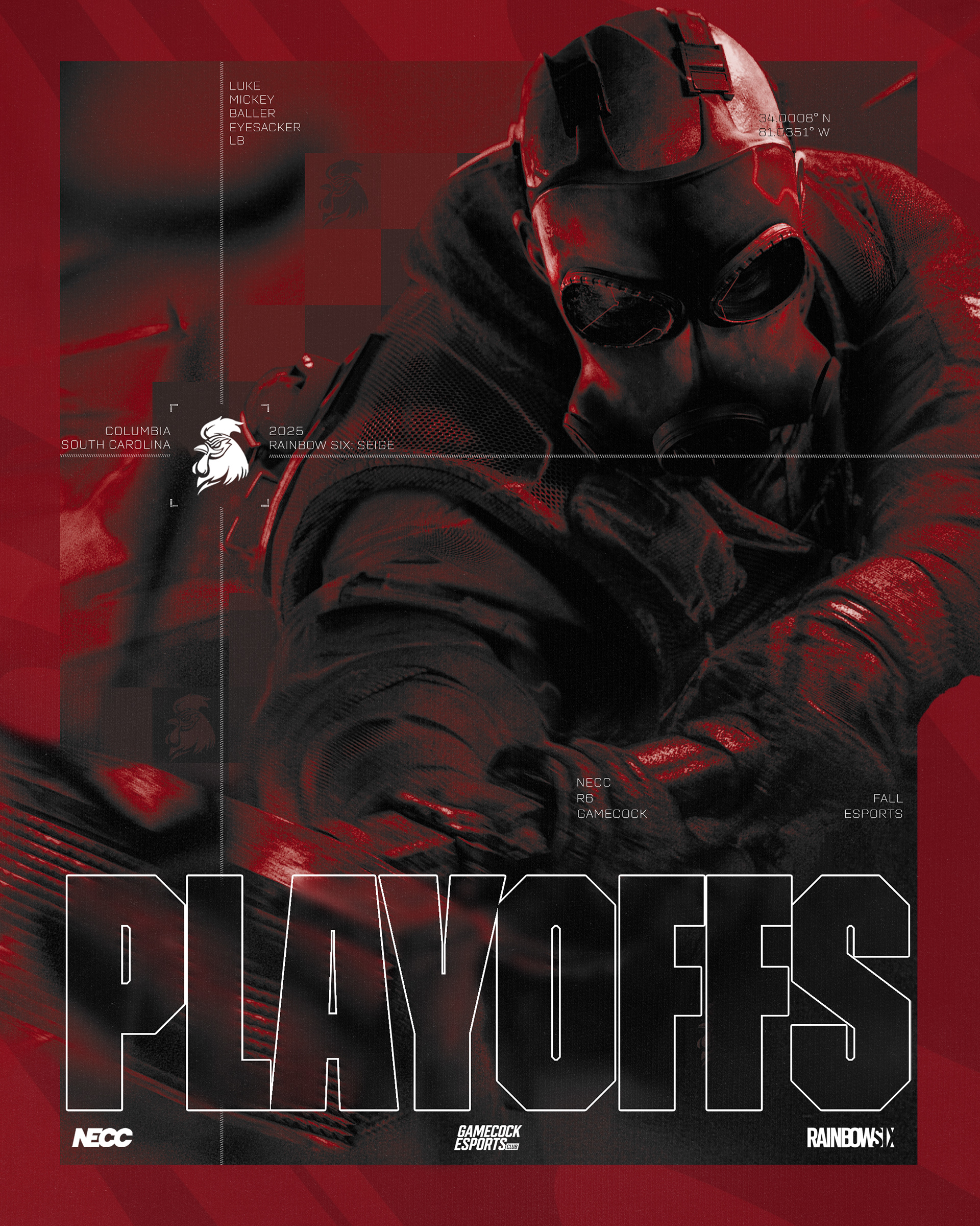 Playoff Graphic for USC Gamecock Esports