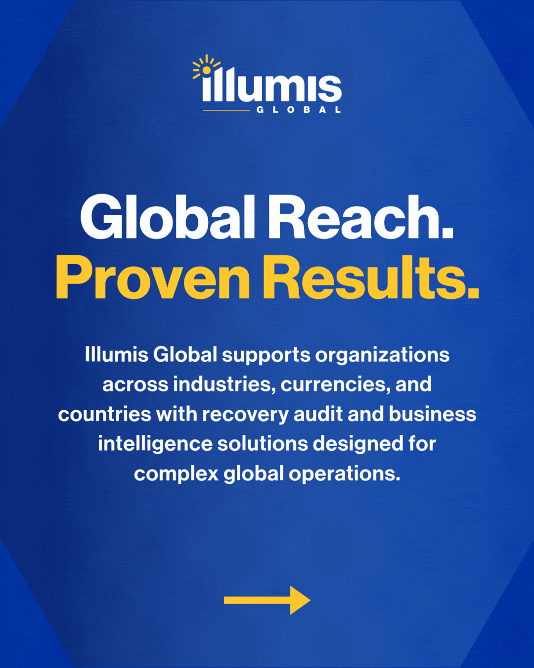 Work produced while interning at The Design Group - Client: Illumis Global