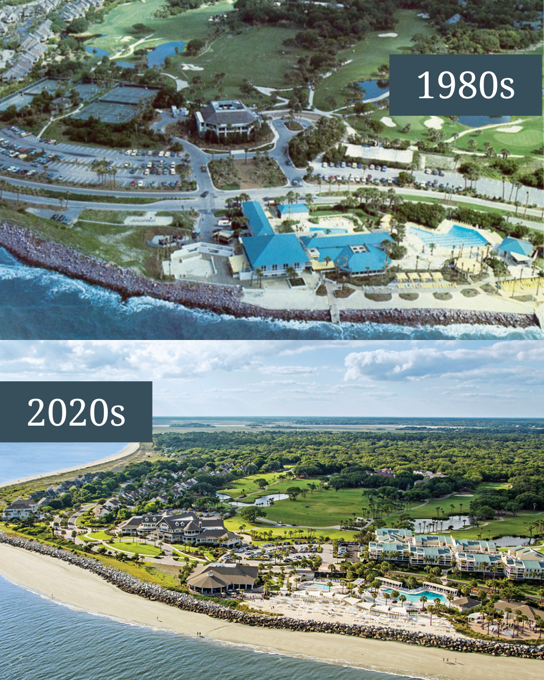 Work produced while interning at The Design Group - Client: Seabrook Island