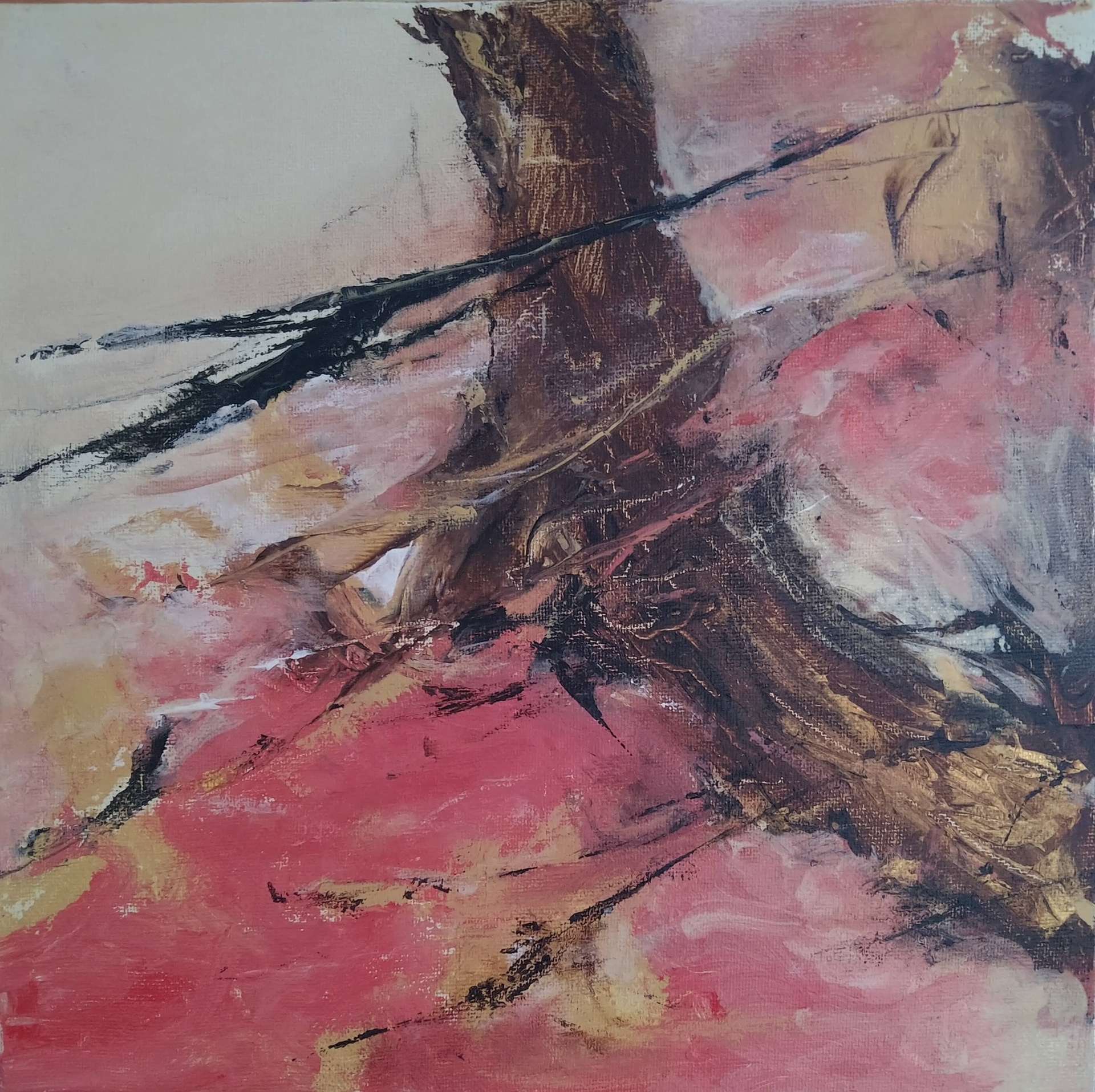 0lieverf op canvas 30x30 cm