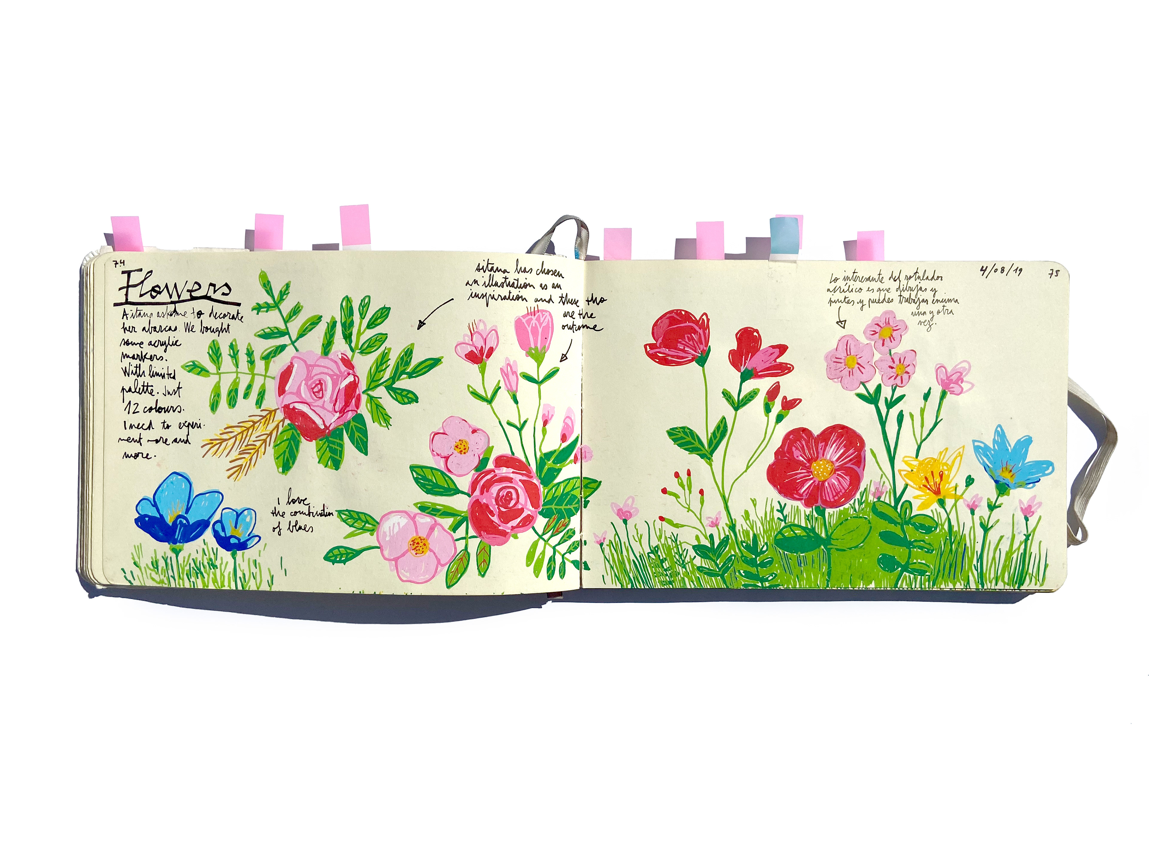 Flowers because of my daugter.