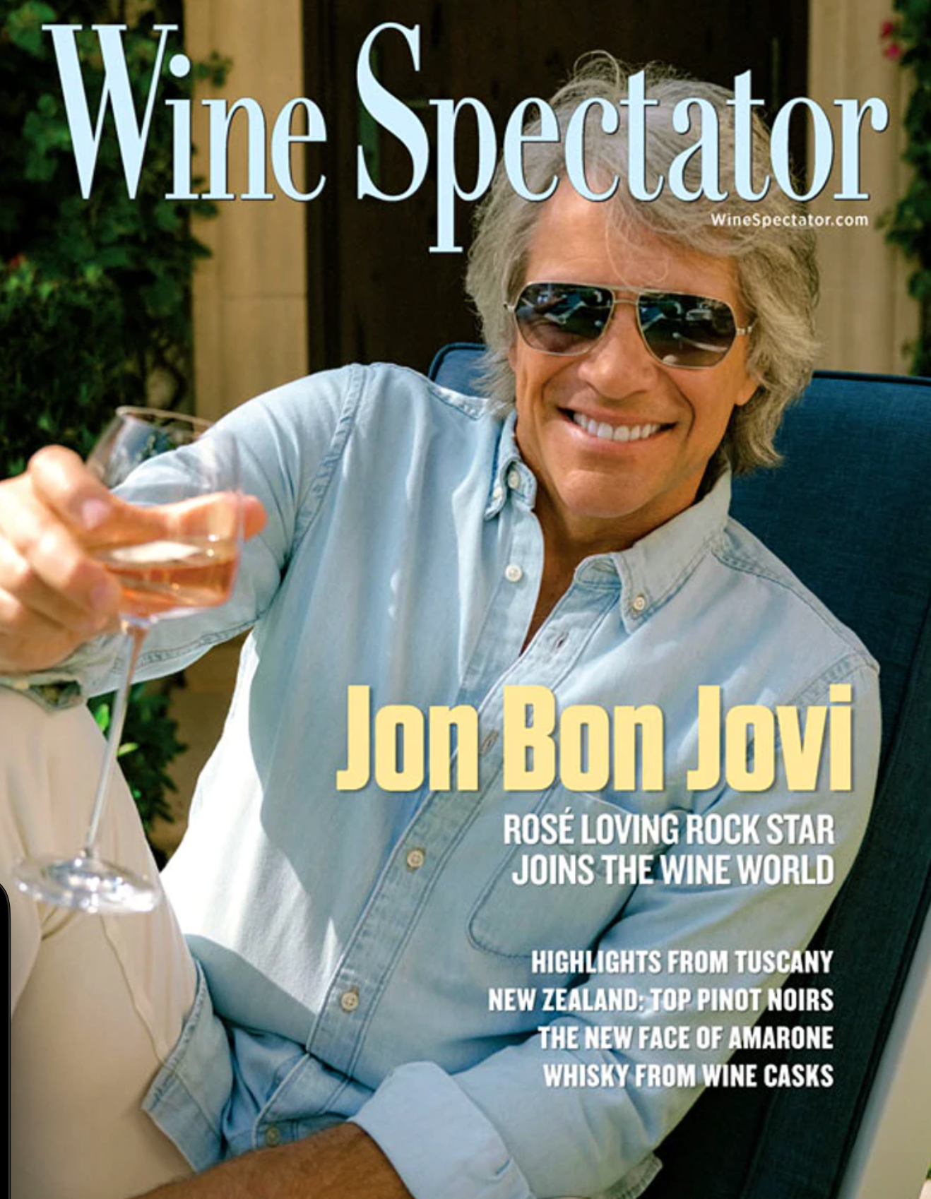 Bon Jovi x Wine Spectator Magazine