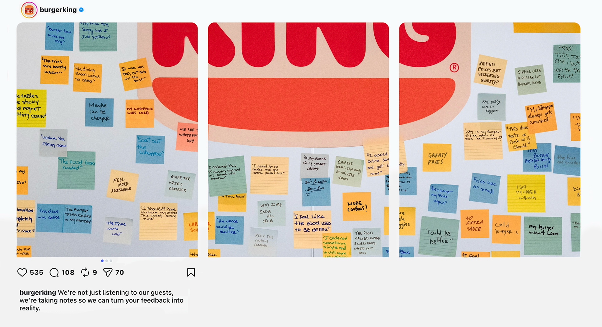 Burger King "Ask Tom" campaign
