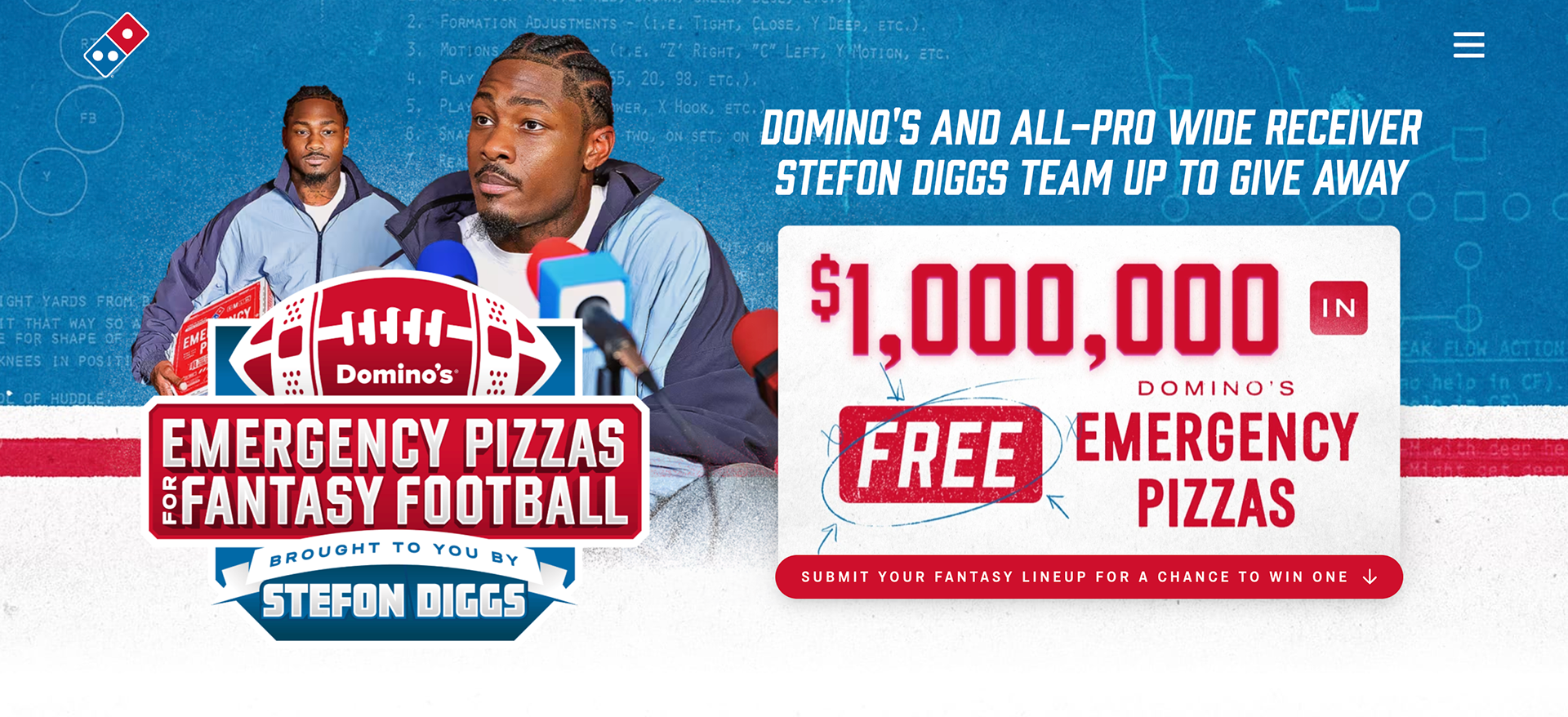 Dominos - Sefon Diggs
