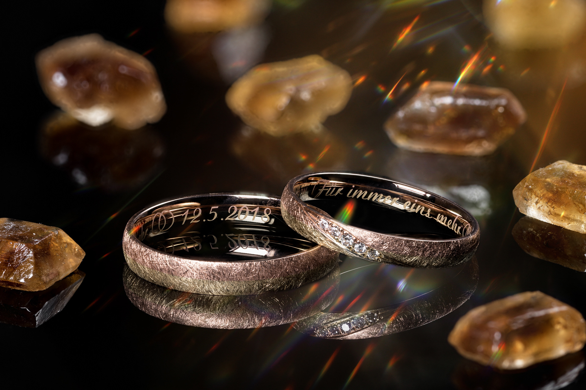 wedding rings Doreen & Lukas