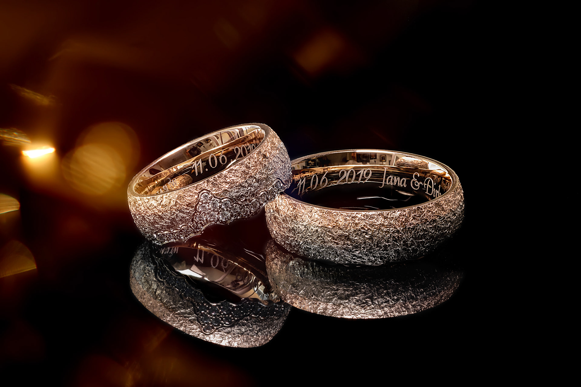 wedding rings Jana & Dirk