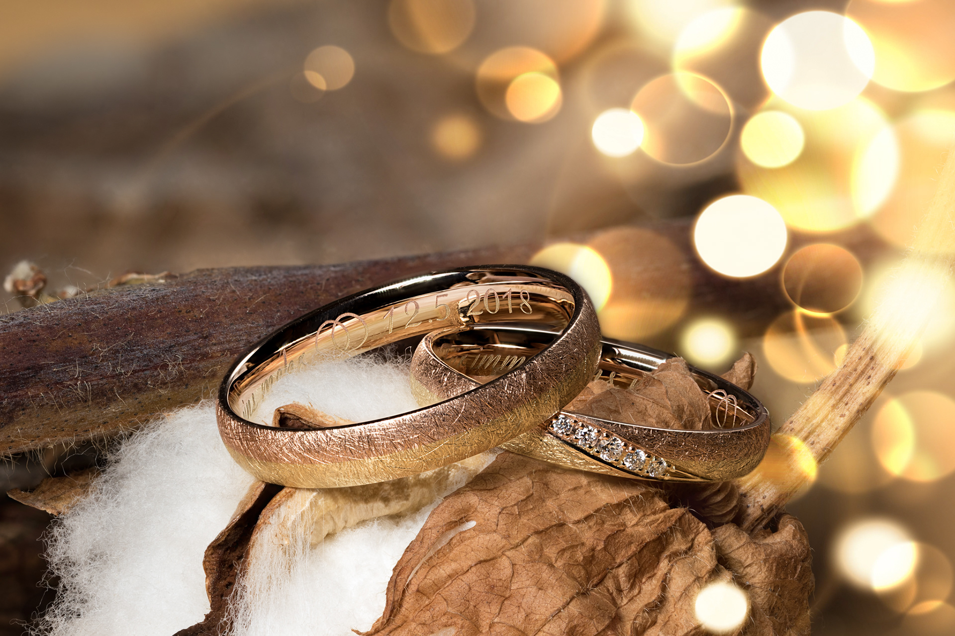 wedding rings Doreen & Lukas