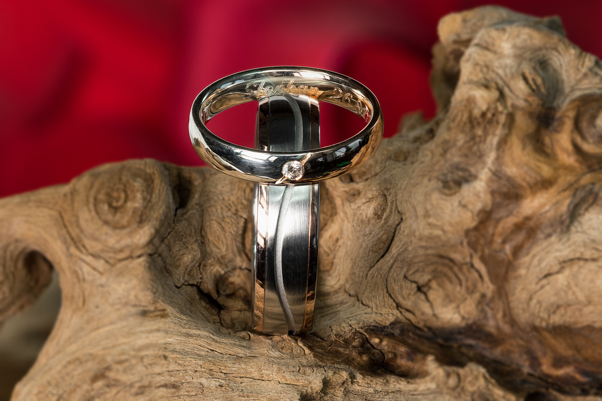 wedding rings Olivia & Stephan