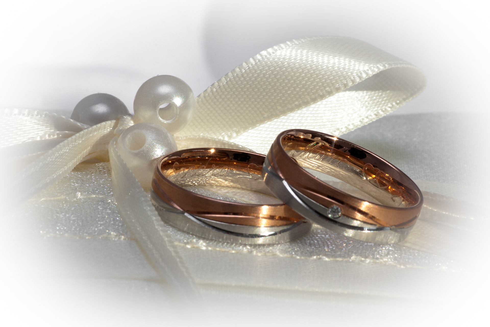 wedding rings Sandra & Marc