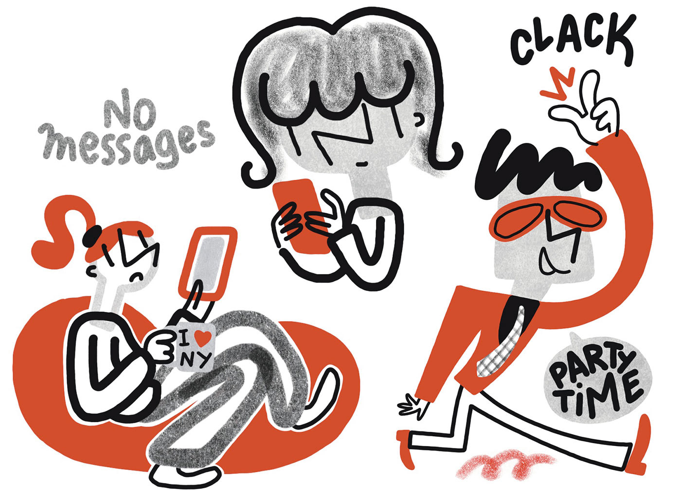 Illustration personnages