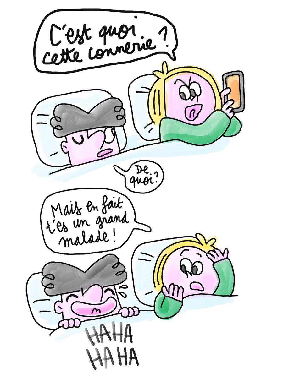 BD dispute de couple.