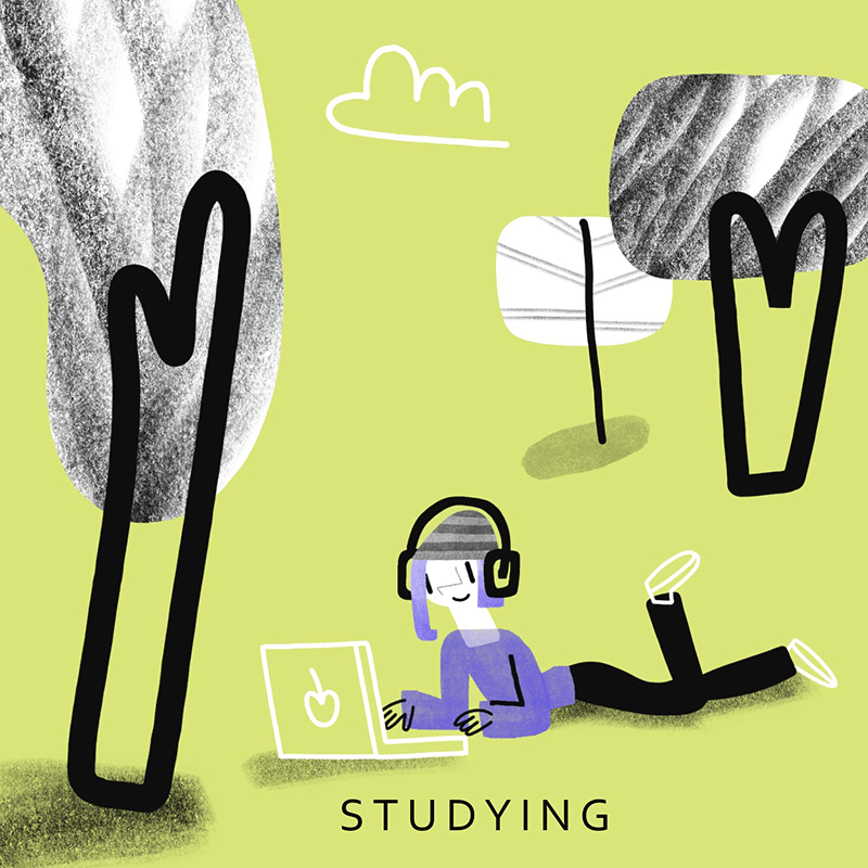 Étudier en plein air