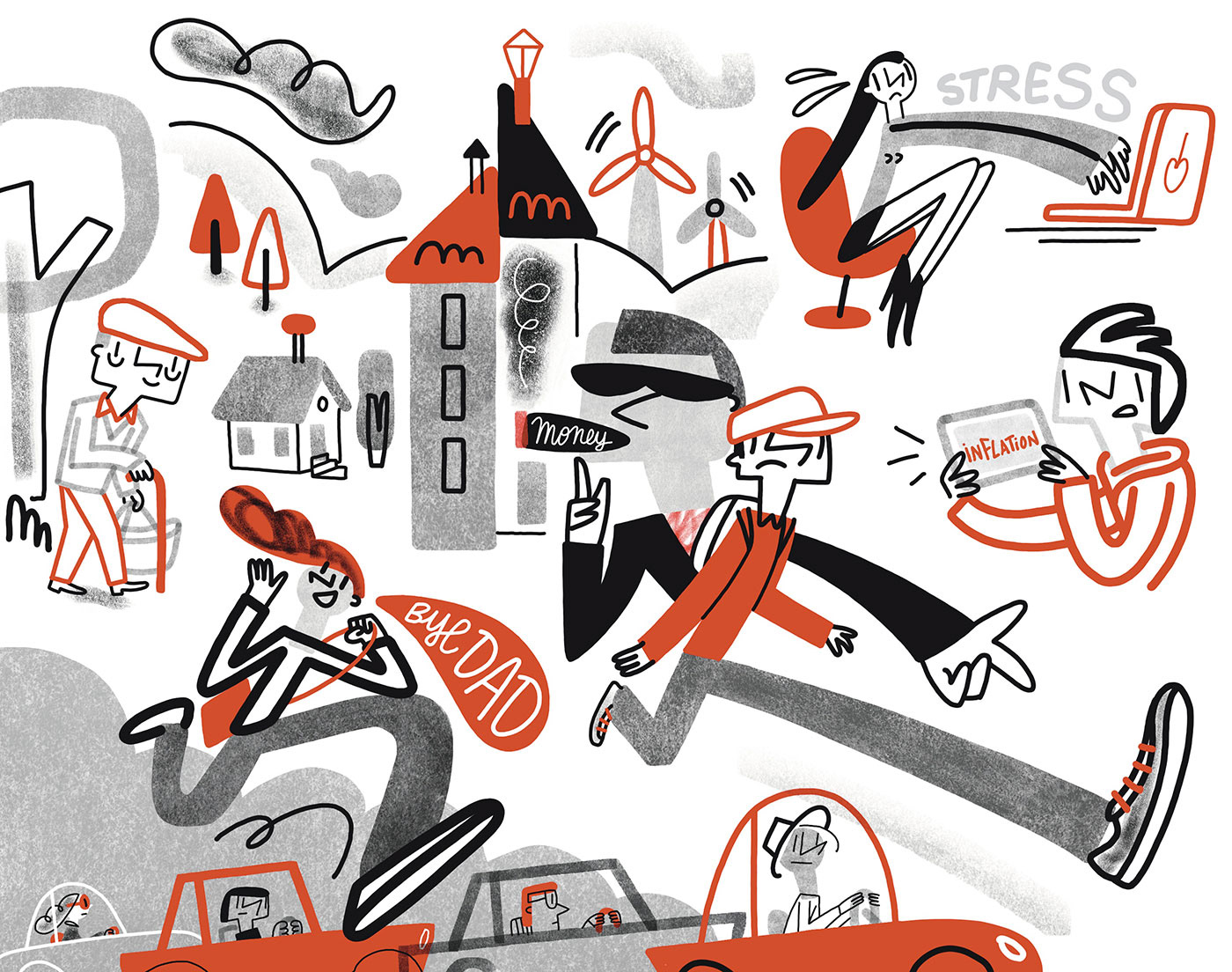 Illustration ville
