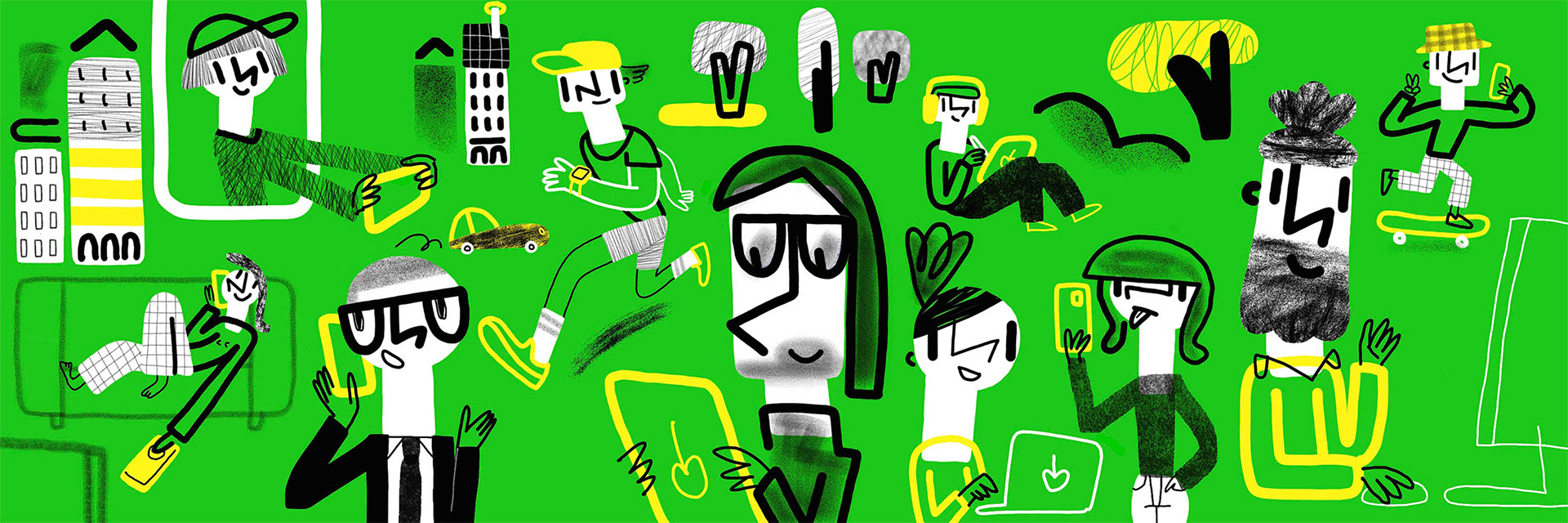 Illustration appareils connectés