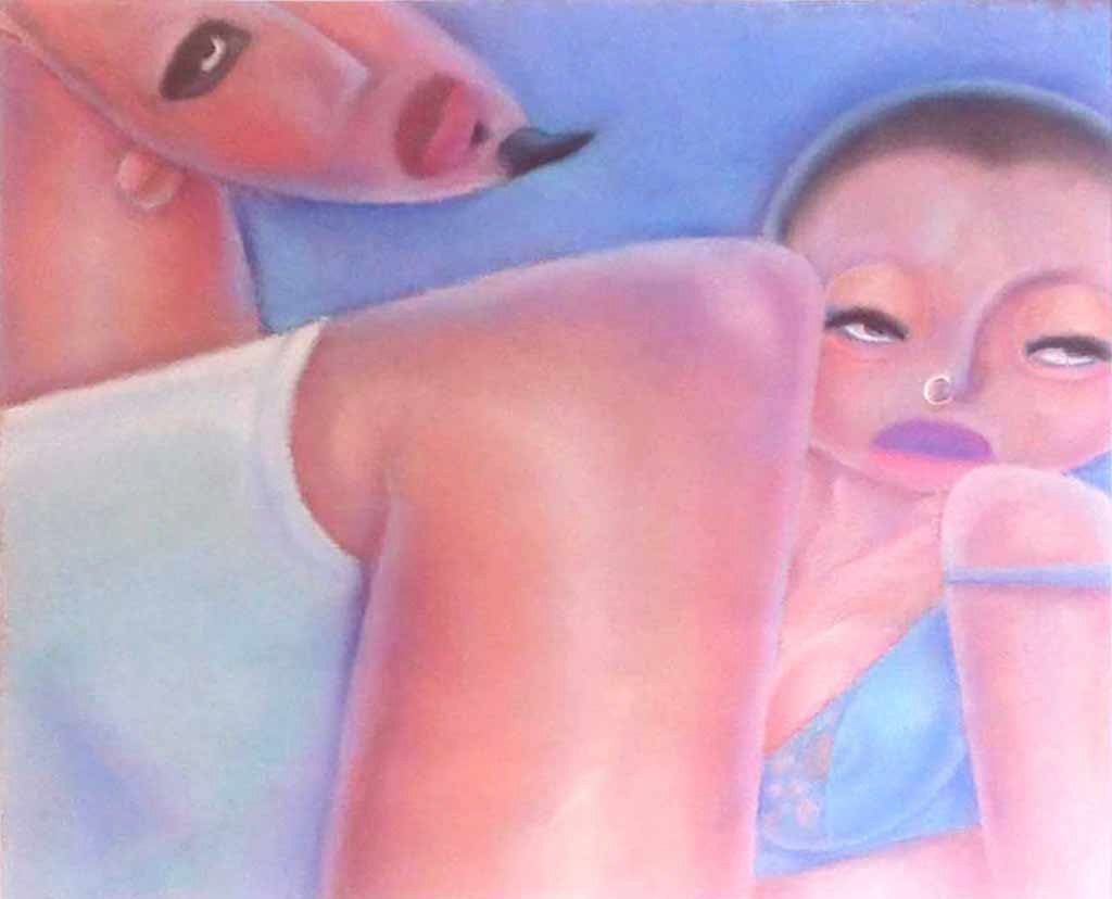 Dessin au pastel sec