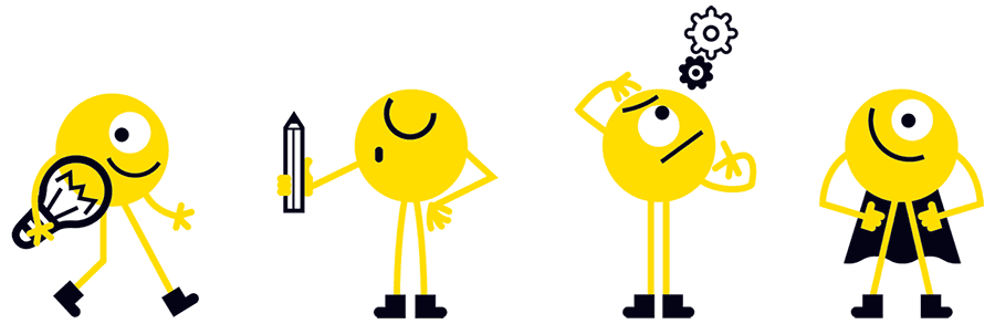 Dessin d'une mascotte