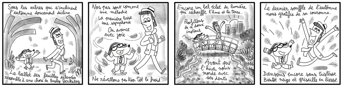 Balade d'automne avant l'arrivée de l'hiver