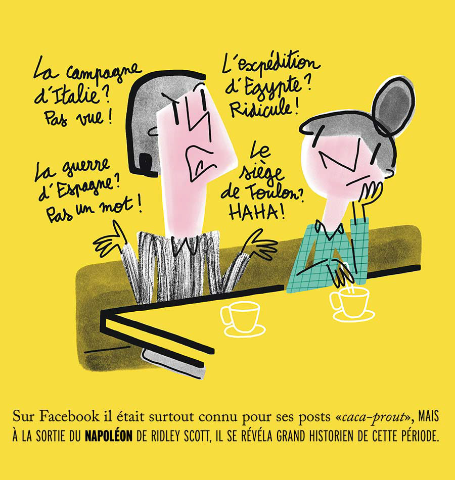 Illustration historien Napoléon