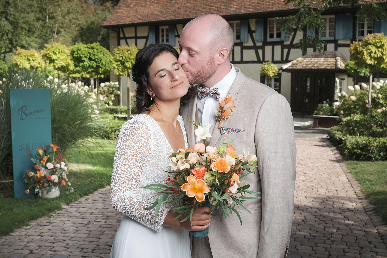 Mariés au Domaine du Kaegy à Brubach