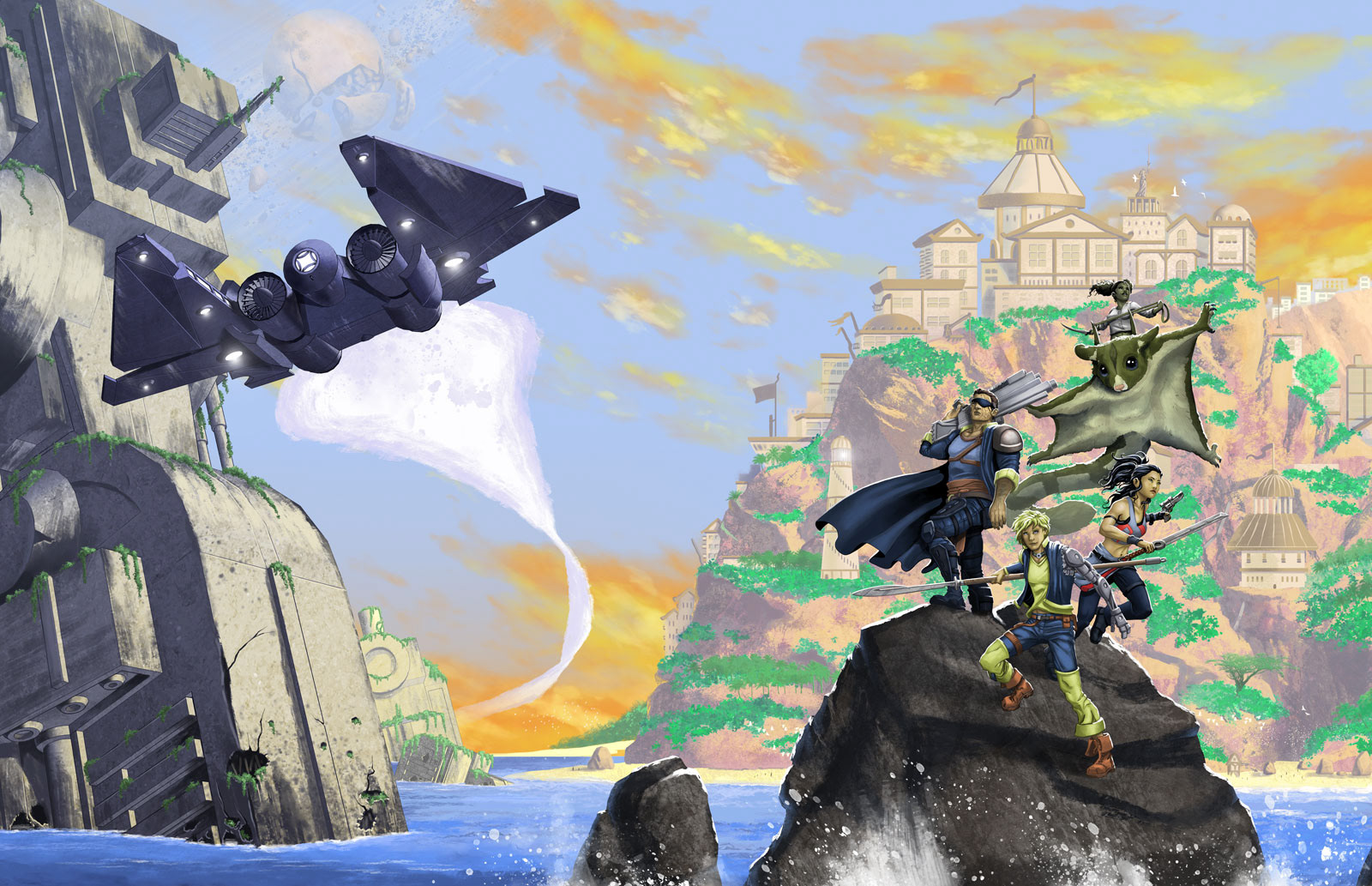 Riders on the Storm - wraparound cover