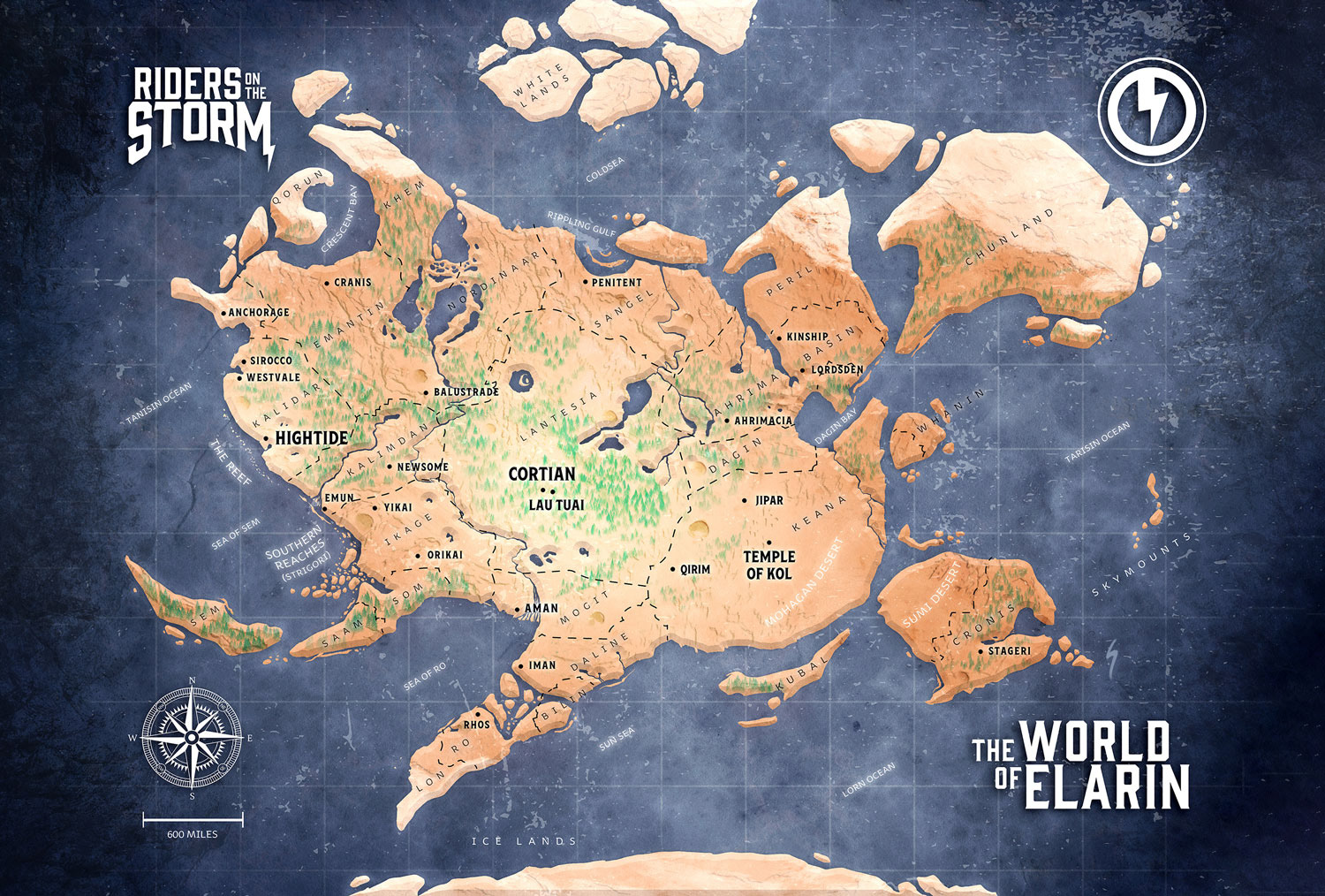 Map of Elarin