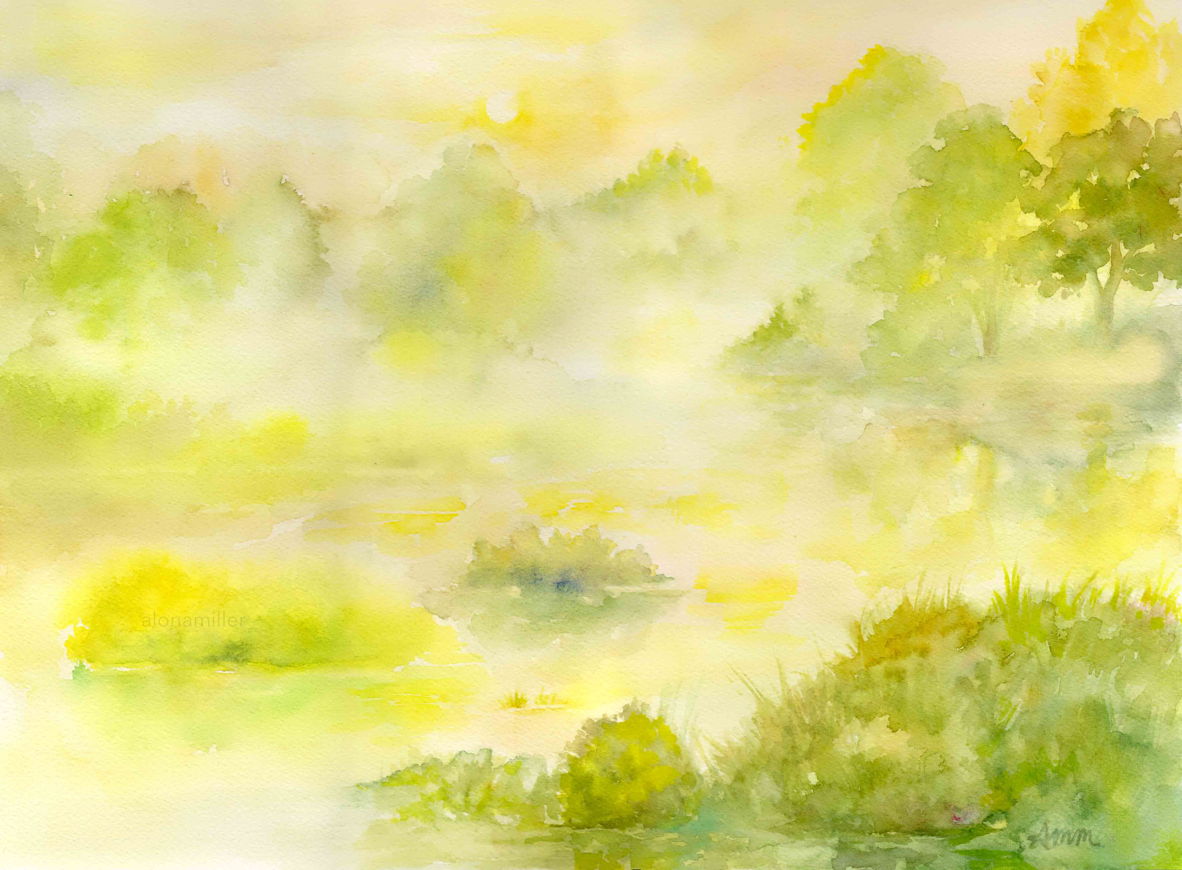 Misty Lake