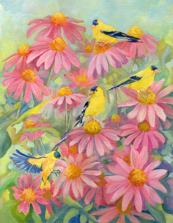 Goldfinches