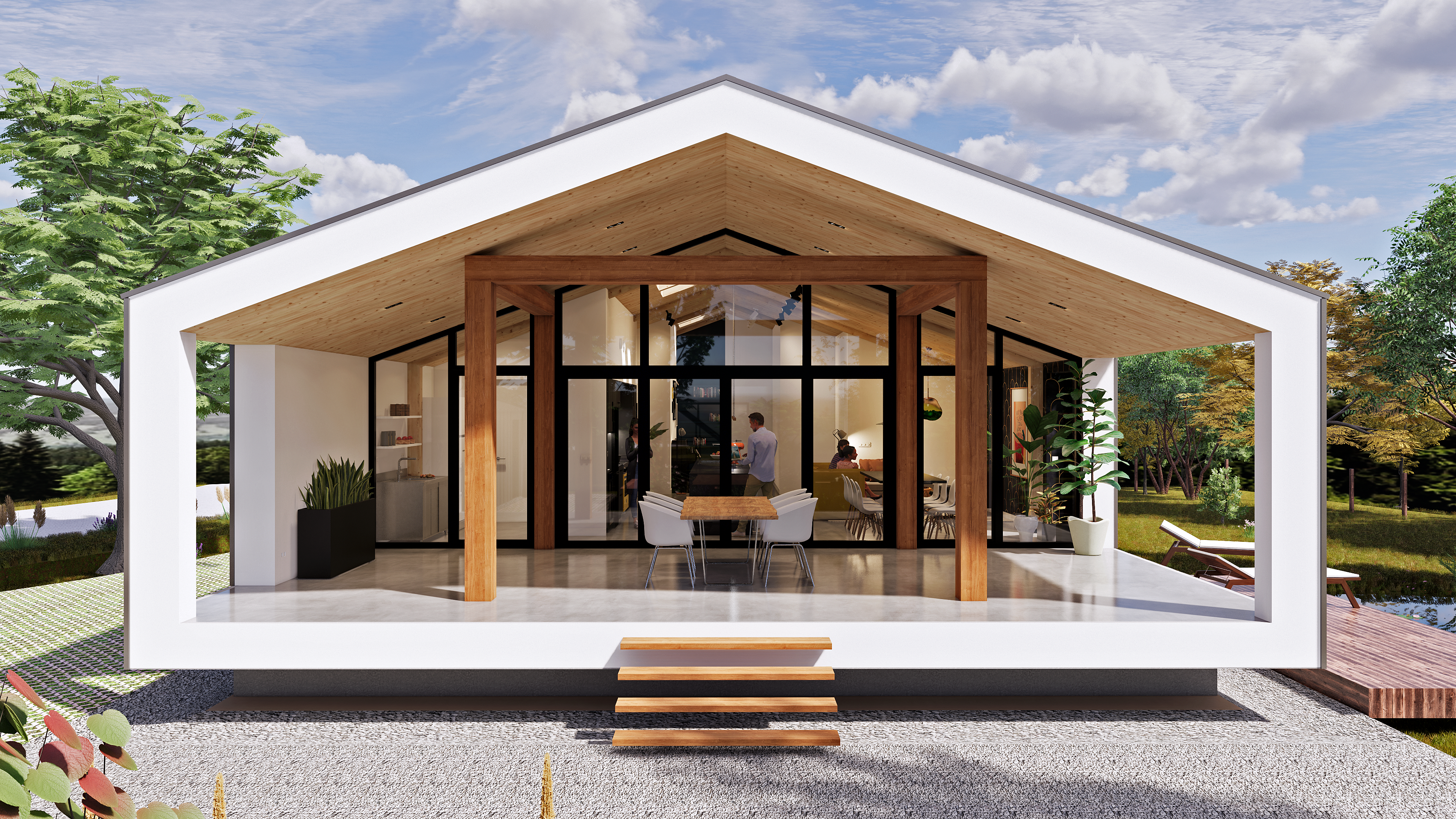 Render of the house