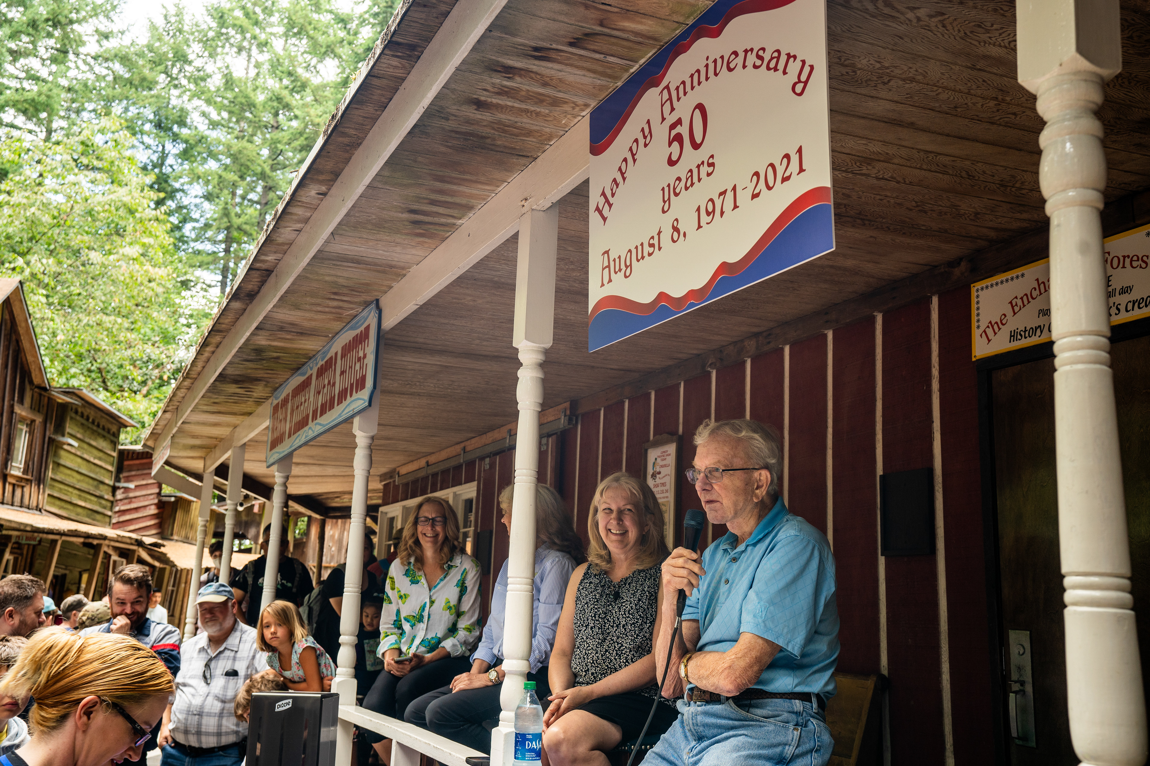 The 50-year anniversary brought renewed light and love to the park.