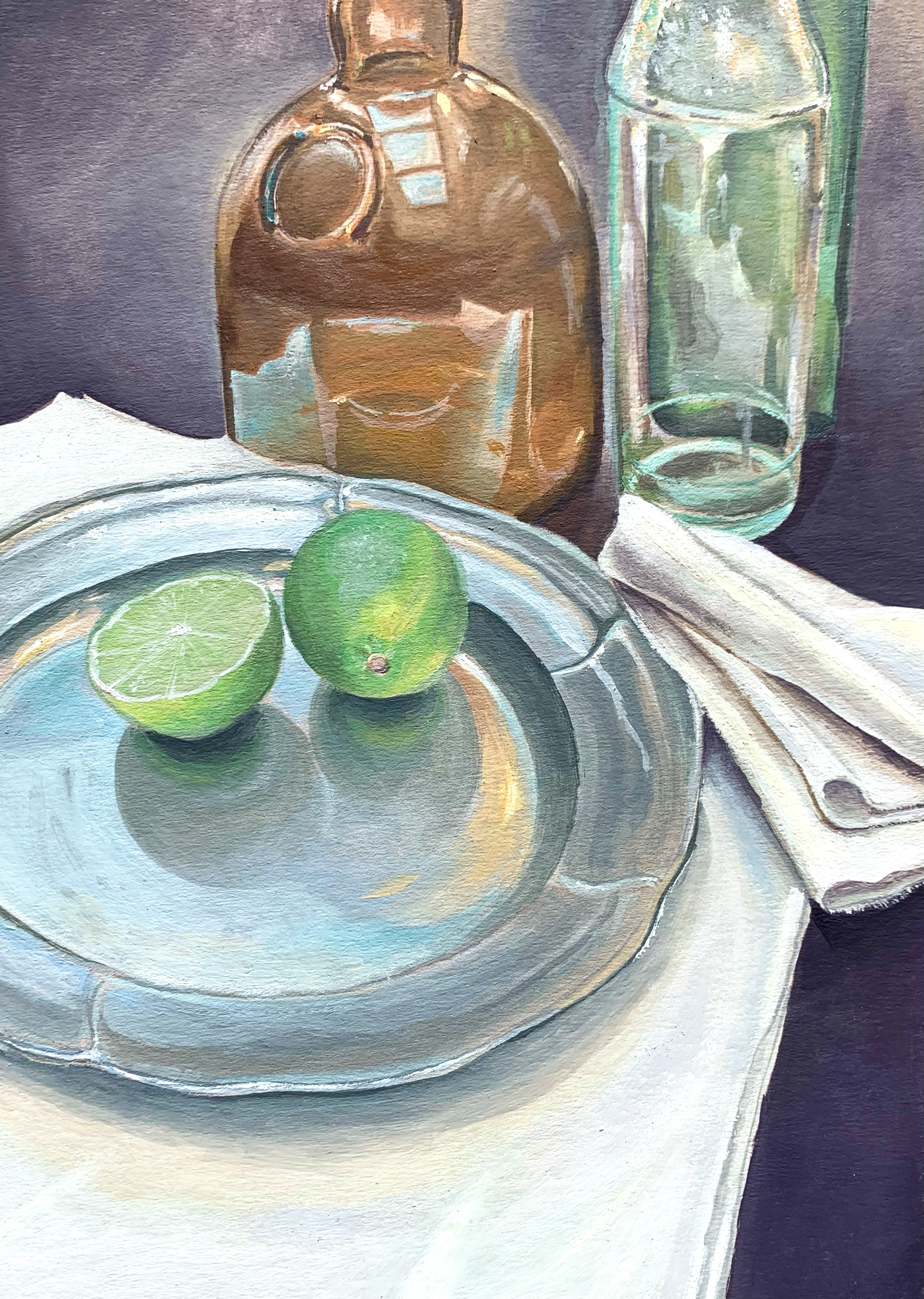 Acrylfarbe