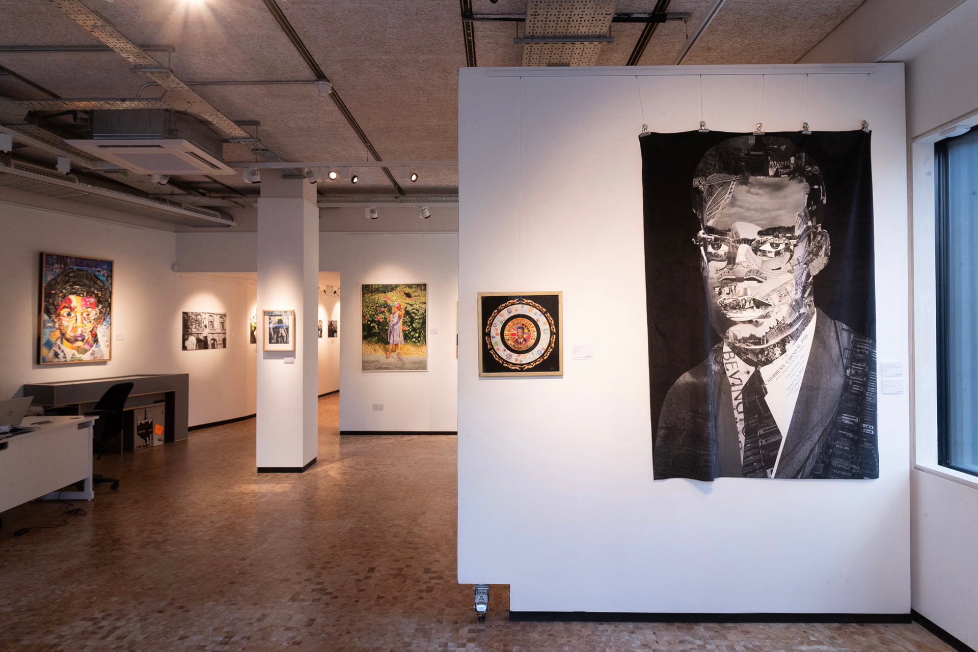 Generations - Figures & Visions at Morley Gallery, Waterloo, London. October 2024. Featuring Armet Francis, Colin Nichols, Junior Tomlin, Ron Best, Sion Sylvester, Tobias Laurent Belson