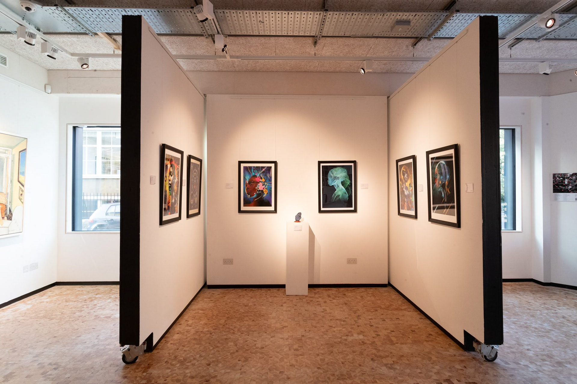 Generations - Figures & Visions at Morley Gallery, Waterloo, London. October 2024. Featuring Armet Francis, Colin Nichols, Junior Tomlin, Ron Best, Sion Sylvester, Tobias Laurent Belson