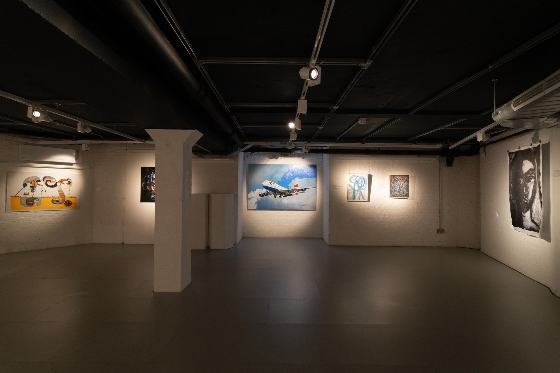 Generations - Figures & Visions at Morley Gallery, Waterloo, London. October 2024. Featuring Armet Francis, Colin Nichols, Junior Tomlin, Ron Best, Sion Sylvester, Tobias Laurent Belson