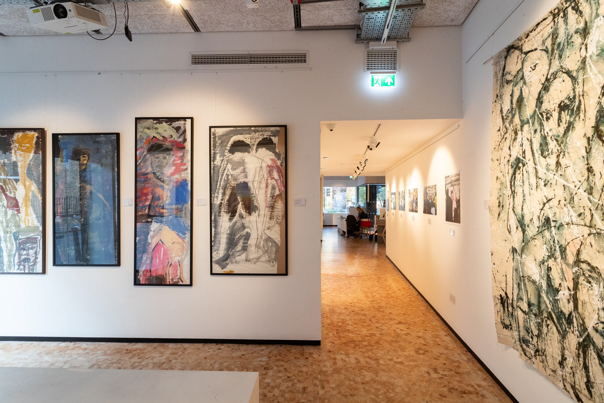 Generations - Figures & Visions at Morley Gallery, Waterloo, London. October 2024. Featuring Armet Francis, Colin Nichols, Junior Tomlin, Ron Best, Sion Sylvester, Tobias Laurent Belson