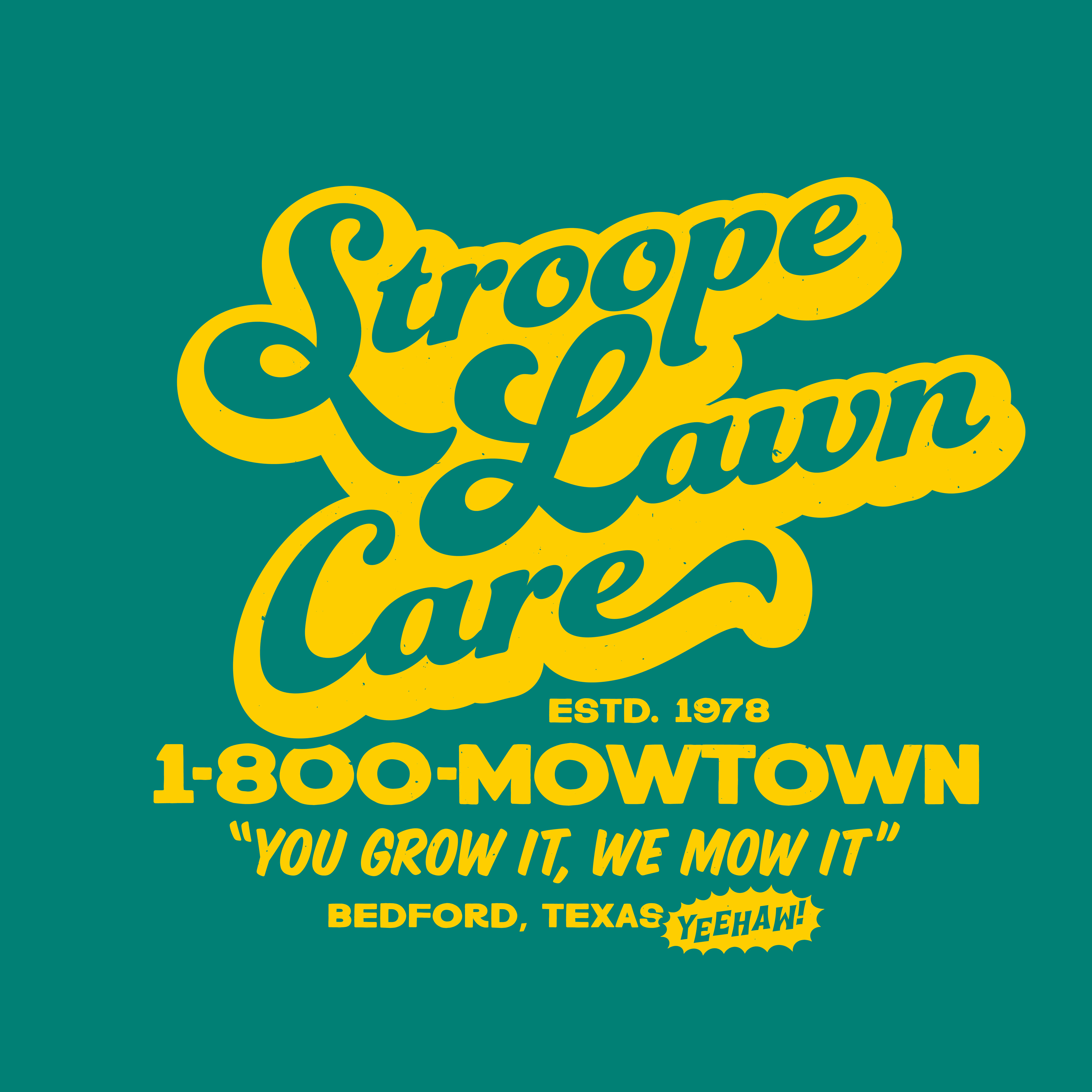 A shirt for my mom and dad who wait until its 110 in the Texas heat to do some mowing