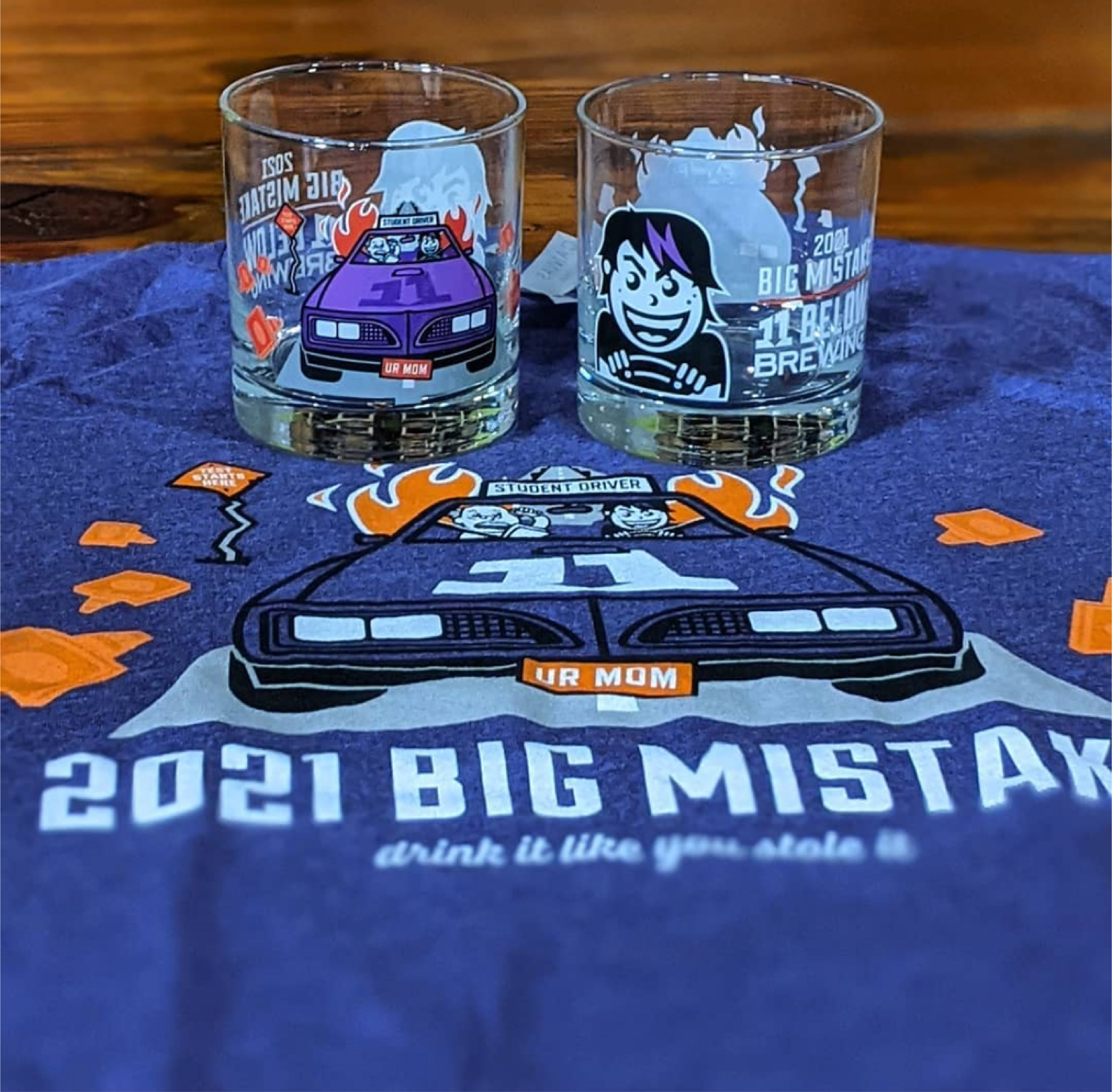 Illustration done for 11 Below Brewing